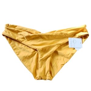 Sunsets Yellow Gold Bikini Bottom Sz. L